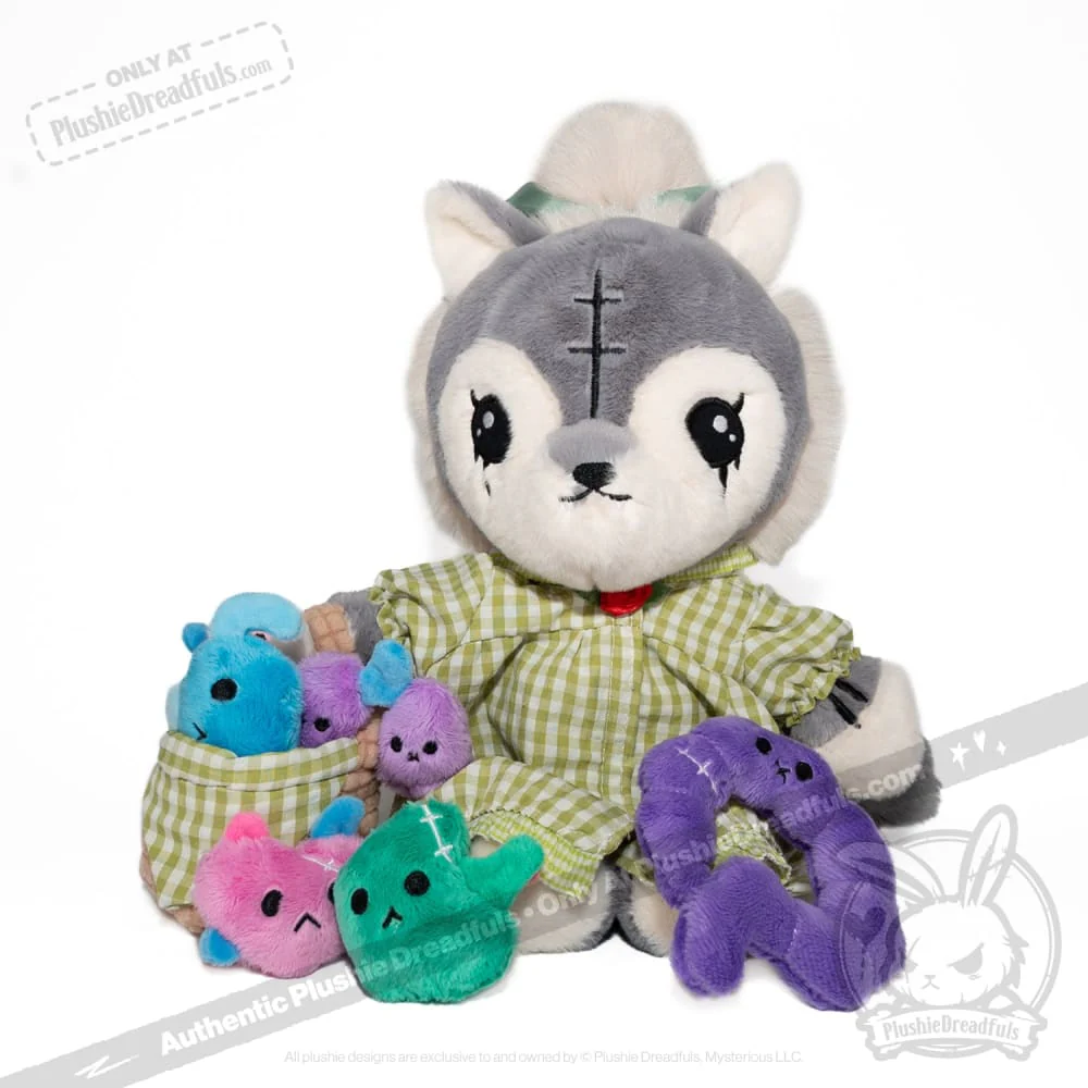 Victorian McGee's Grandma Wolf Rabbit - Plush Stuffed Animal - Image 15