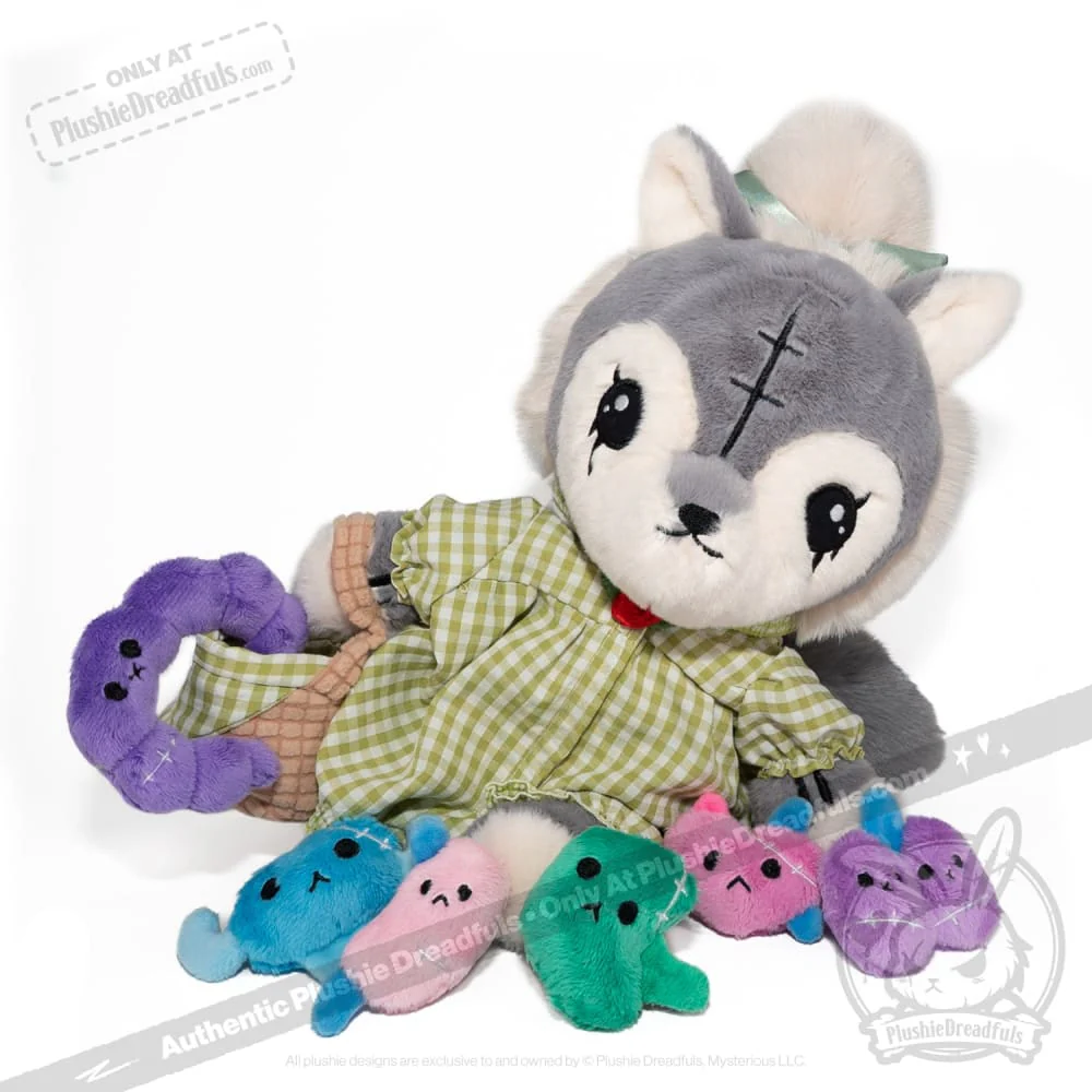 Victorian McGee's Grandma Wolf Rabbit - Plush Stuffed Animal - Image 2