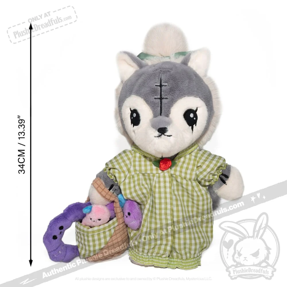 Victorian McGee's Grandma Wolf Rabbit - Plush Stuffed Animal - Image 7