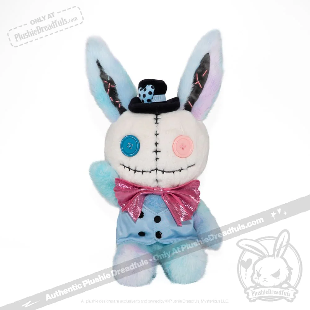 Victorian McGee's Harajuku White Rabbit - Plush Stuffed Animal - Image 6