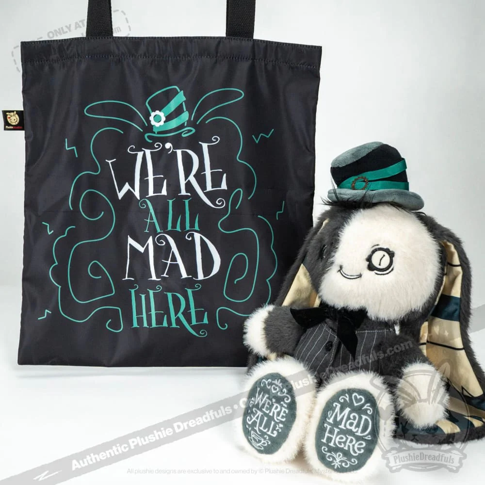 Victorian McGee's Mad Hatter Hare Plush Stuffed Animal - Image 17
