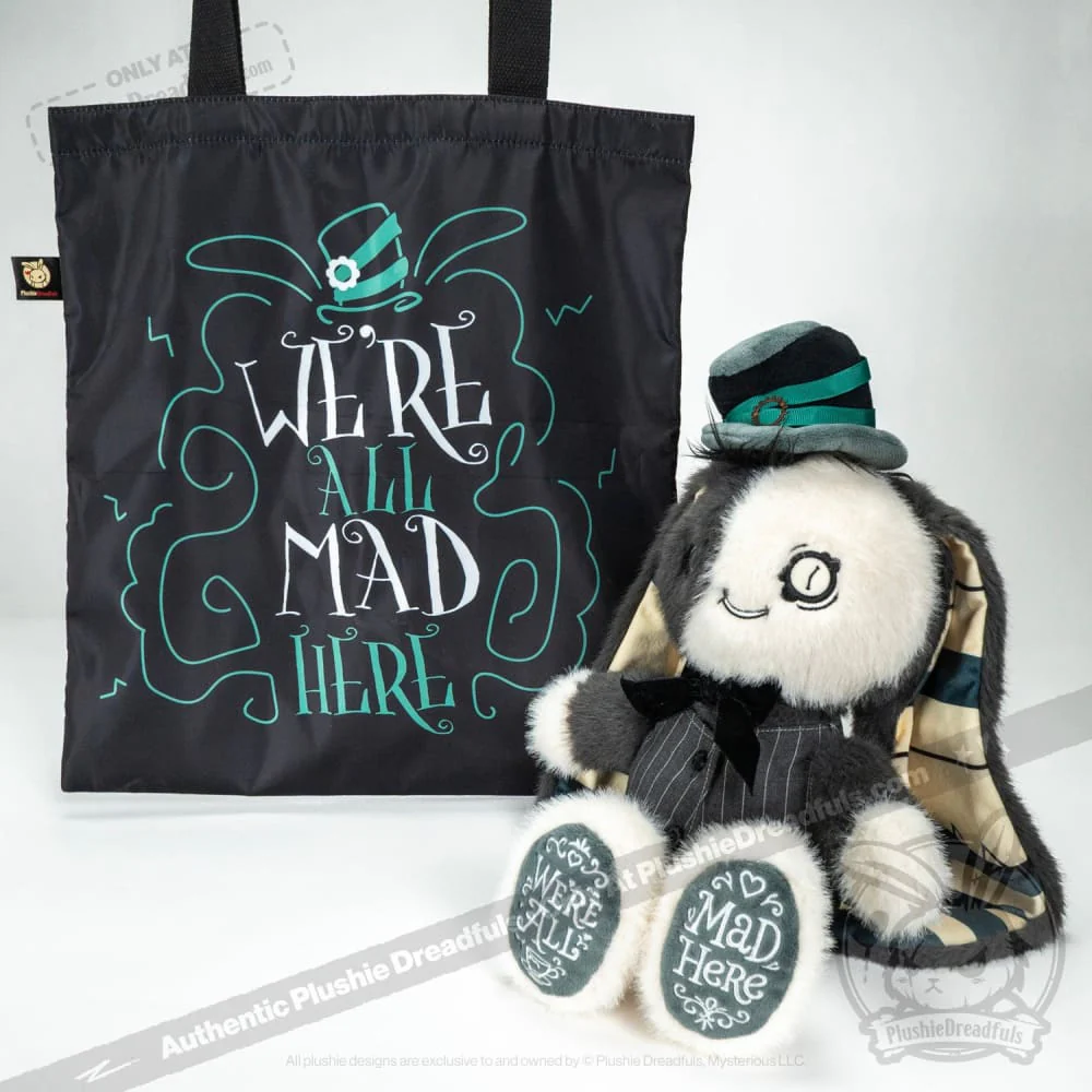 Victorian McGee's Mad Hatter Hare Plush Stuffed Animal - Image 2