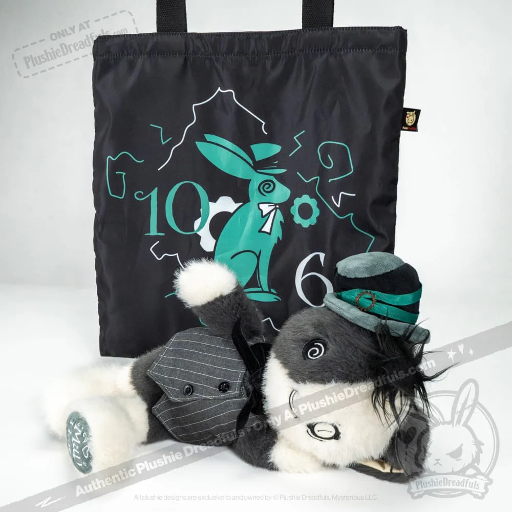 Victorian McGee's Mad Hatter Hare Plush Stuffed Animal - Image 3