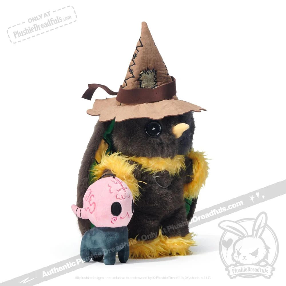 Victorian McGee's Oz - Scarecrow and Brain Pup - Plush Stuffed Animal - Image 16