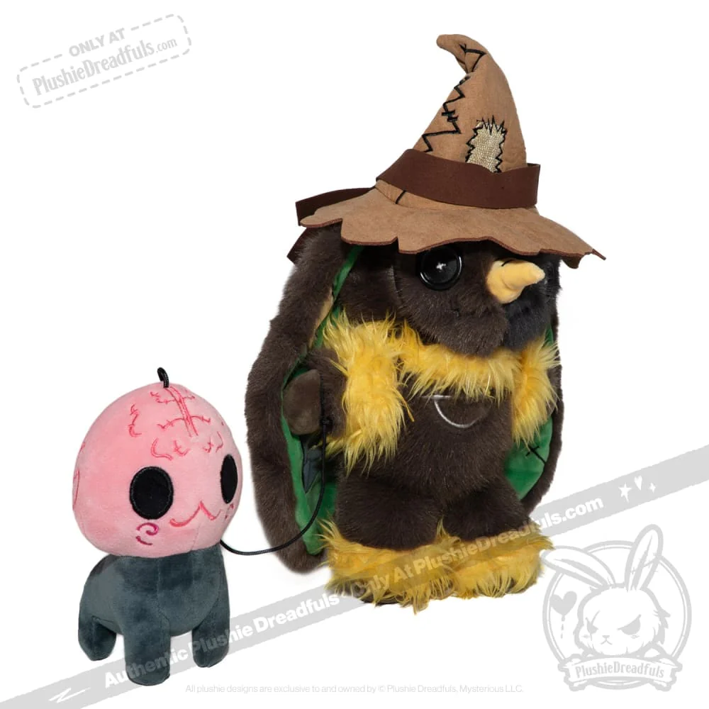 Victorian McGee's Oz - Scarecrow and Brain Pup - Plush Stuffed Animal - Image 2