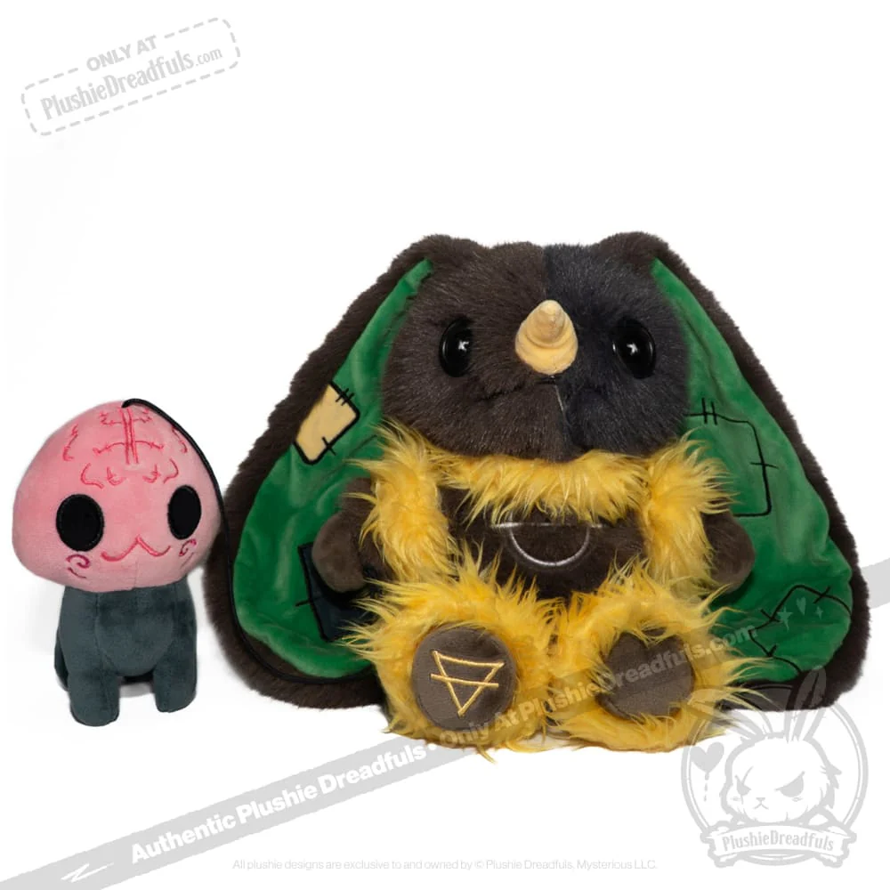 Victorian McGee's Oz - Scarecrow and Brain Pup - Plush Stuffed Animal - Image 4