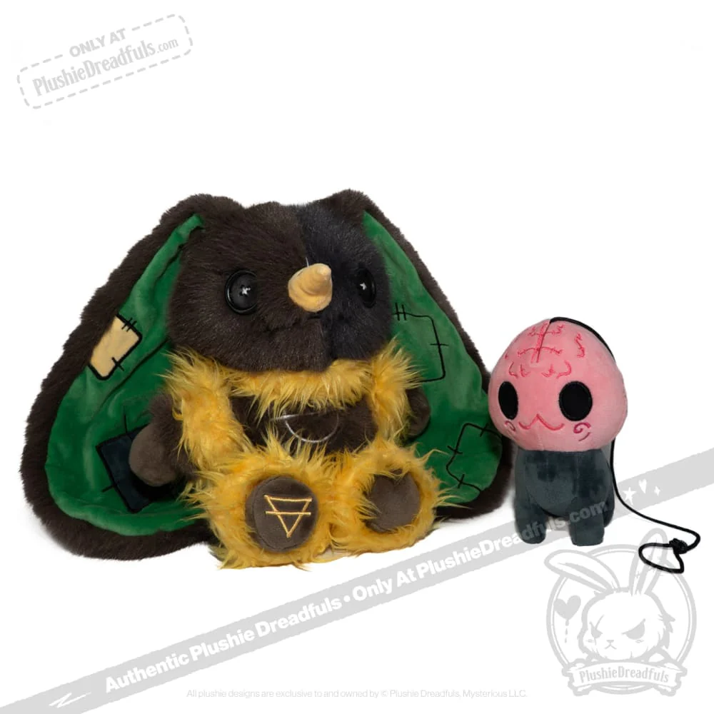 Victorian McGee's Oz - Scarecrow and Brain Pup - Plush Stuffed Animal - Image 5