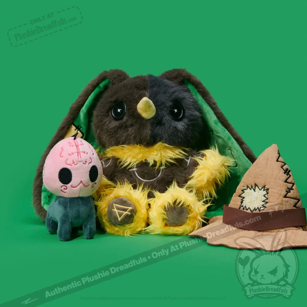 Victorian McGee's Oz - Scarecrow and Brain Pup - Plush Stuffed Animal - Image 8