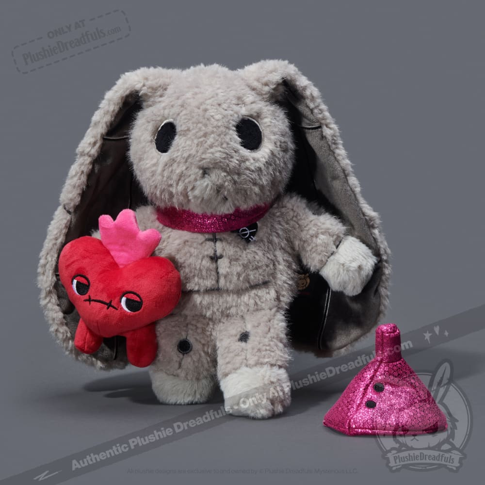 Victorian McGee's Oz - Tin man and Heart Pup - Plush Stuffed Animal - Image 10