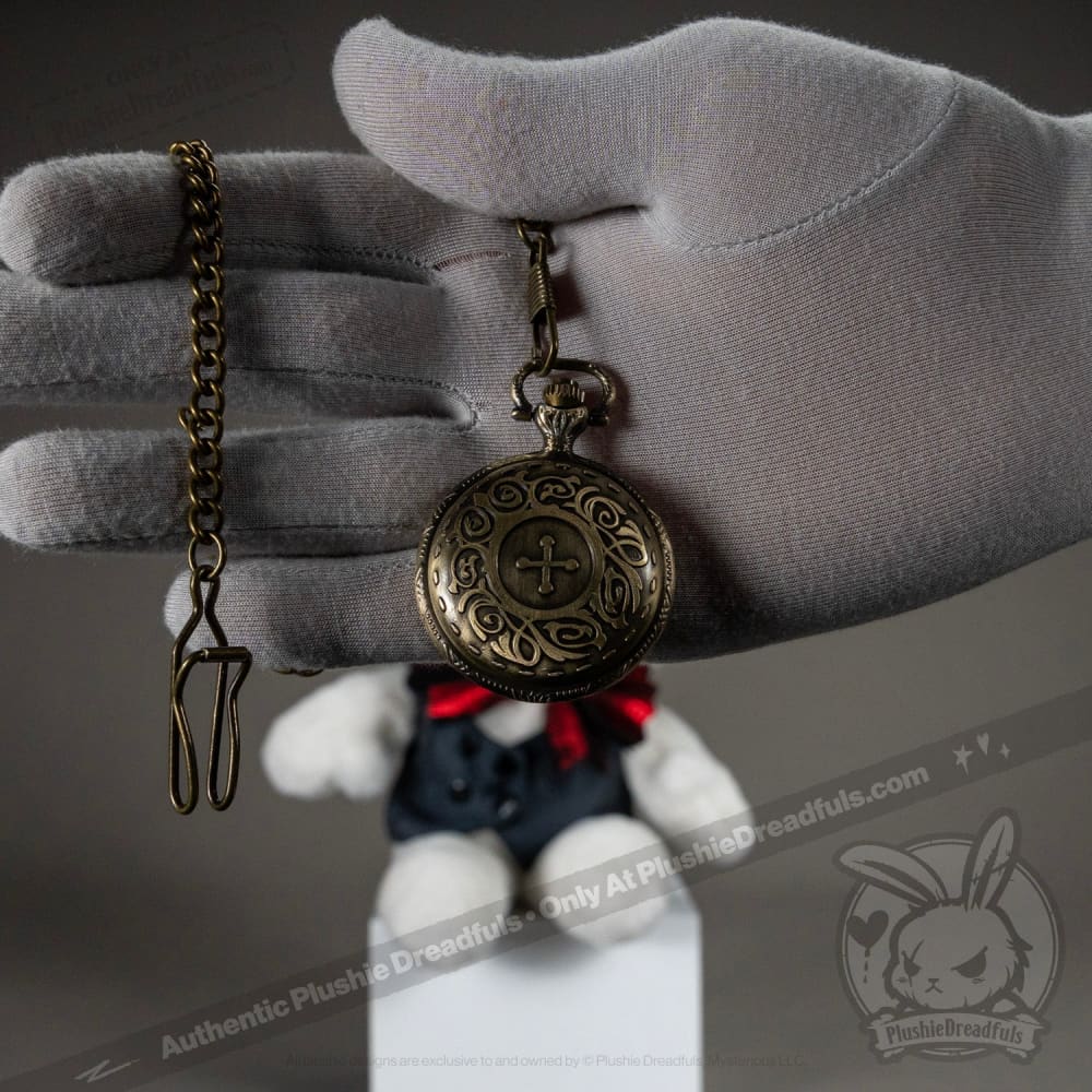 Victorian McGee's White Rabbit - Plush Stuffed Animal - Image 15