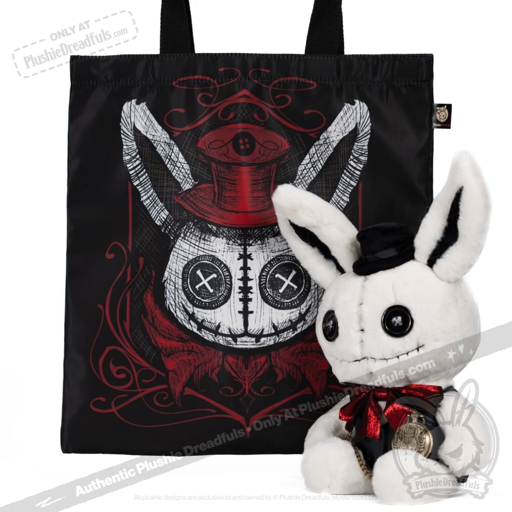 Victorian McGee's White Rabbit - Plush Stuffed Animal - Image 3