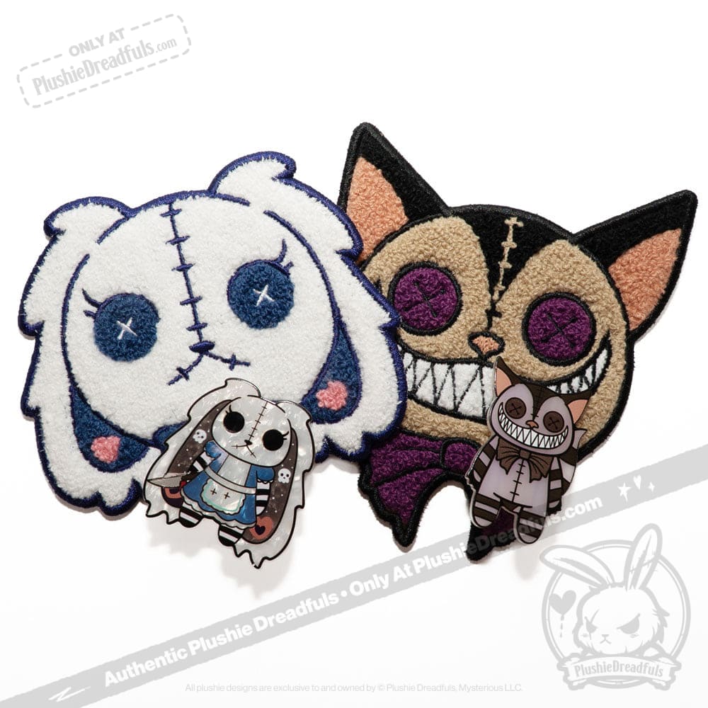 Wonderland Besties Hair Clips - Set #1 - Image 10