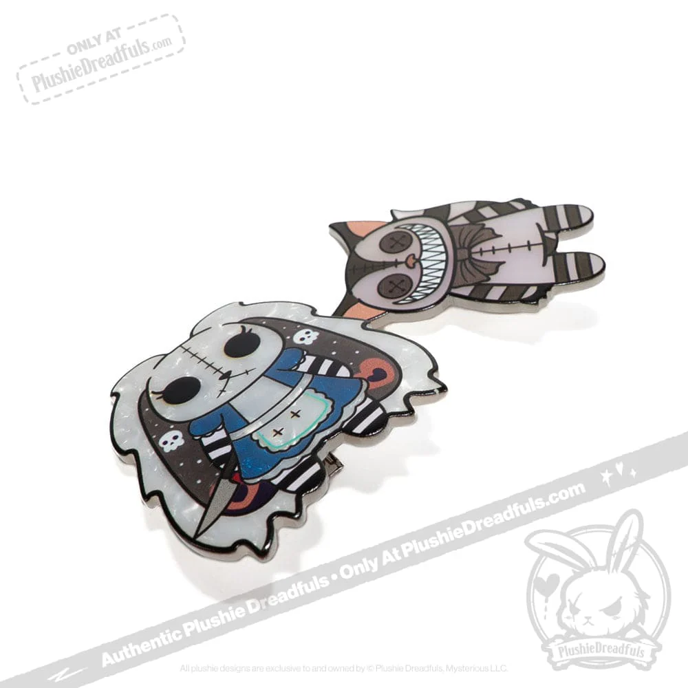 Wonderland Besties Hair Clips - Set #1 - Image 2