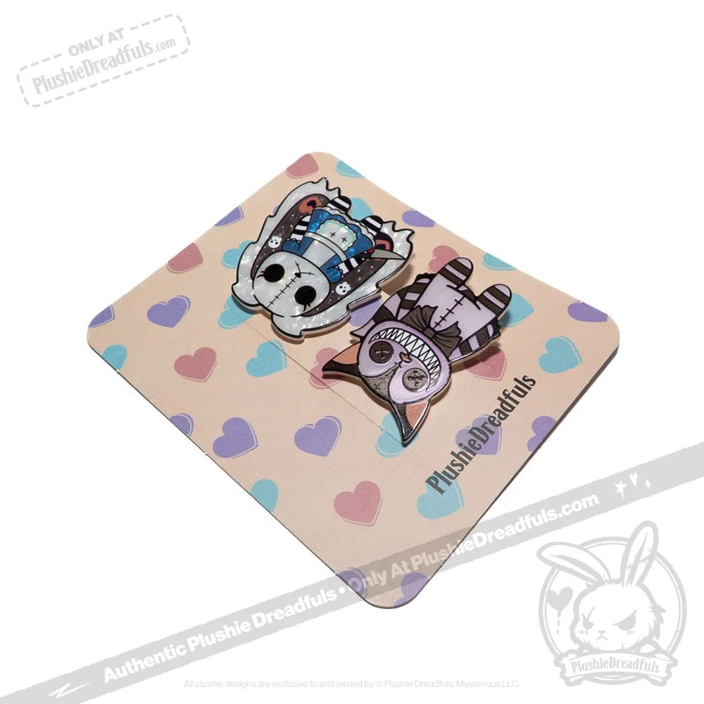 Wonderland Besties Hair Clips - Set #1 - Image 4