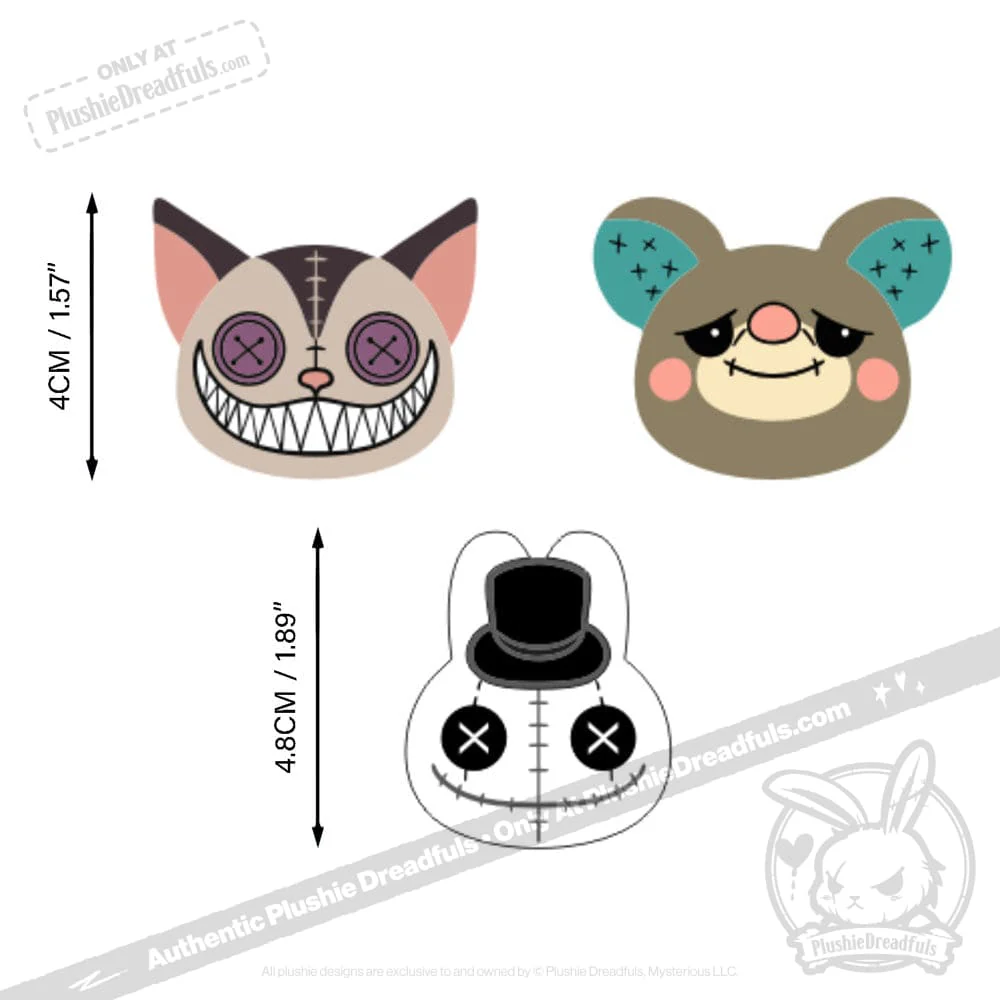 Wonderland Besties Hair Clips - Set #2 - Image 13