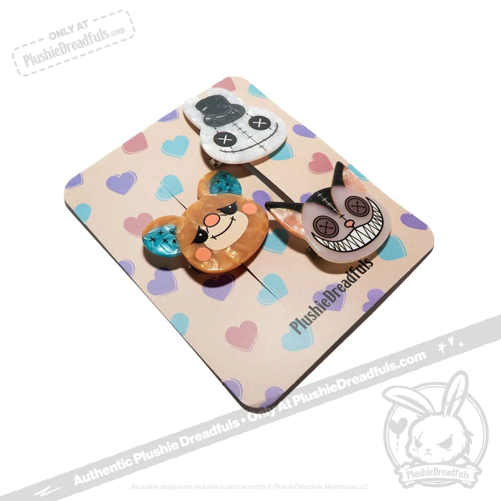 Wonderland Besties Hair Clips - Set #2 - Image 3